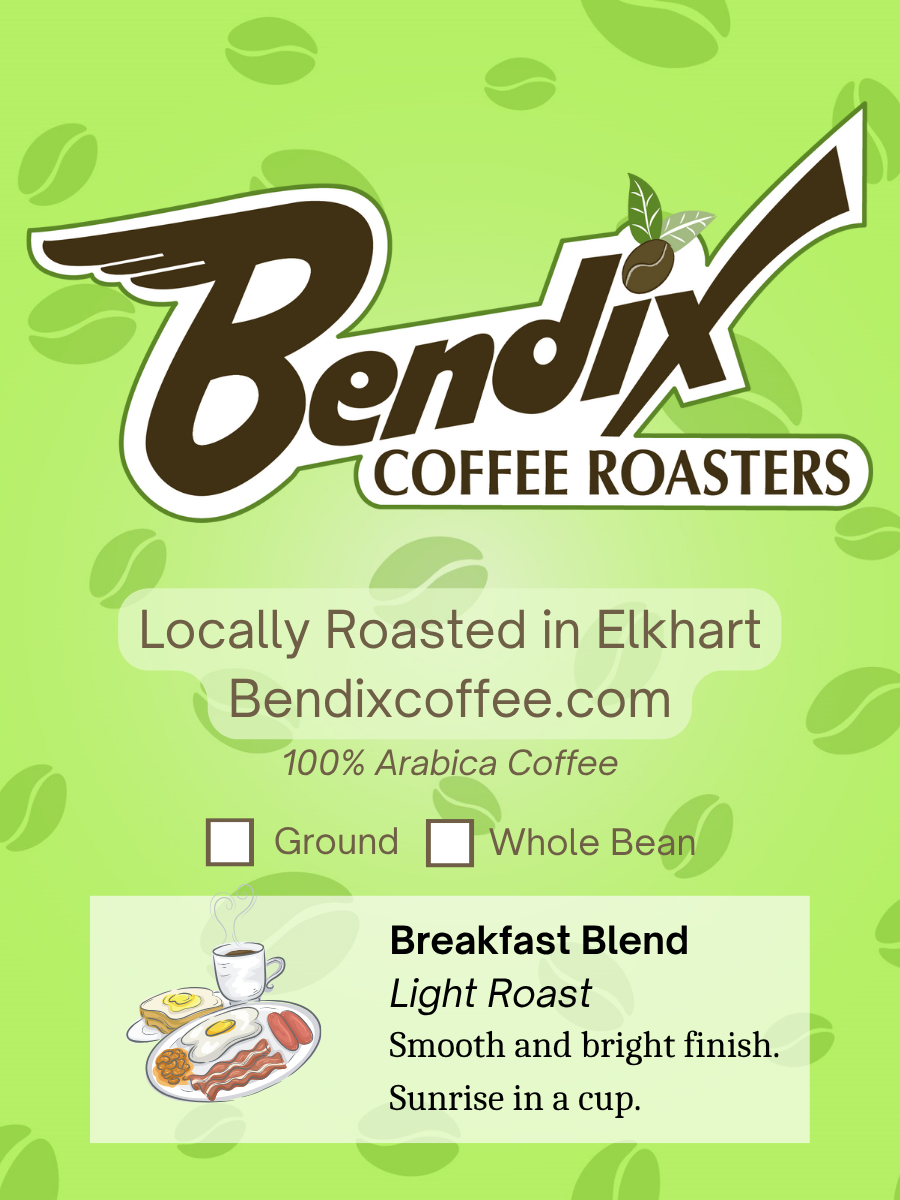 Breakfast Blend - Medium/Light Roast