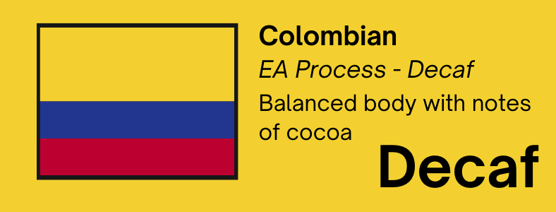 Decaf Colombian - EA Process