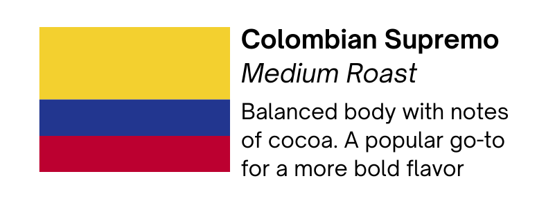 Colombian Supremo - Medium Roast