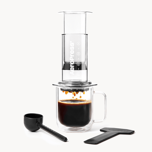 AeroPress Coffee Maker - Clear & Colors