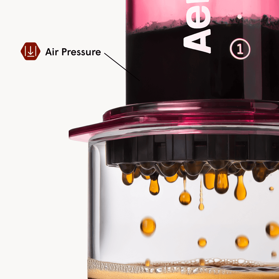 AeroPress Coffee Maker - Clear & Colors