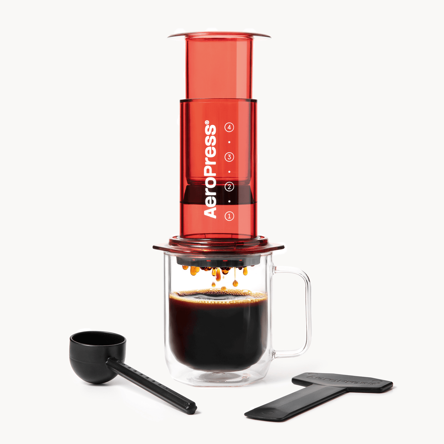 AeroPress Coffee Maker - Clear & Colors