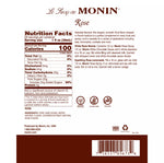Rose - Monin 750ml Syrup