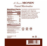 Toasted Marshmellow - Monin 750ml Syrup
