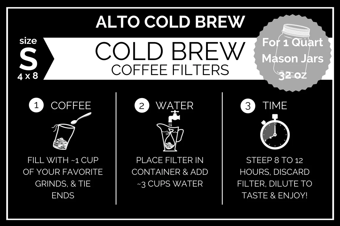 Cold Brew Filters (Quart Size)