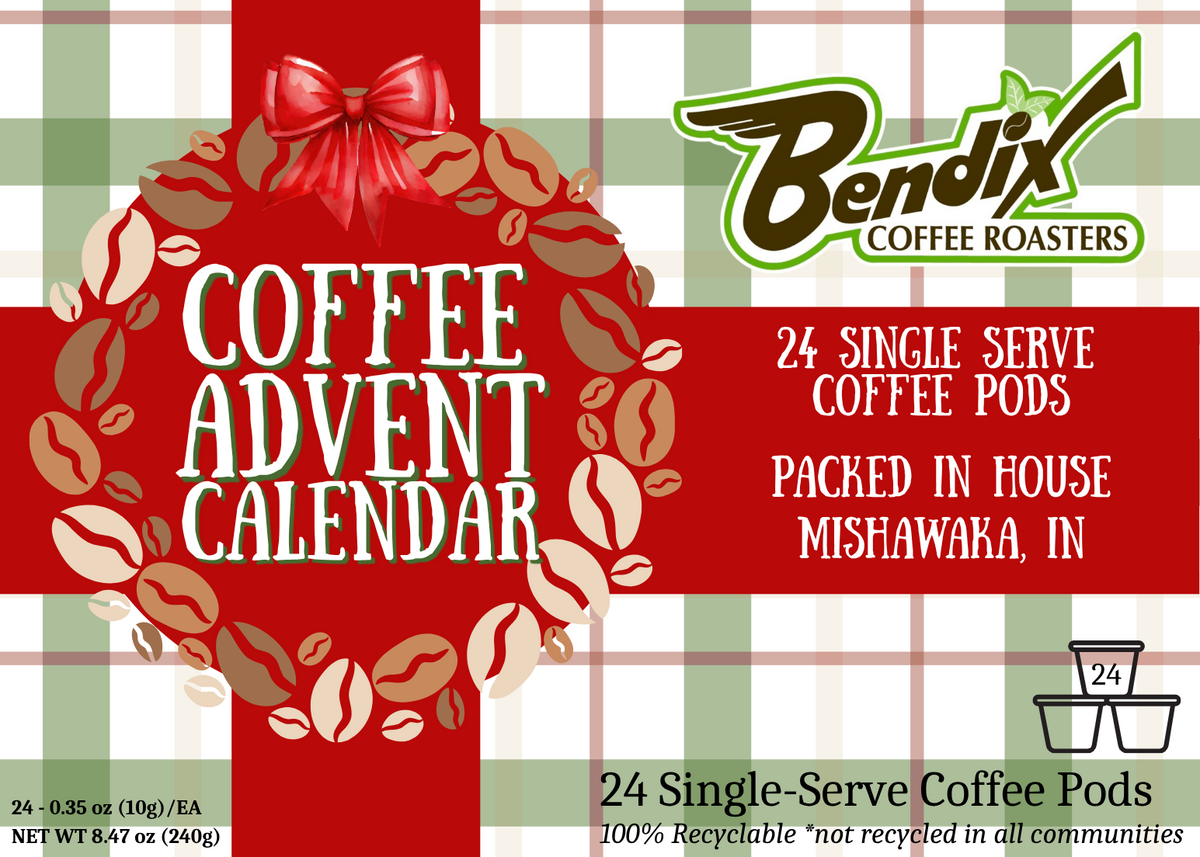 Coffee Advent Calendar – 24 Single-Serve Pods (Preorder)