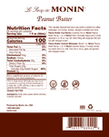 Peanut Butter - Monin 750ml Syrup