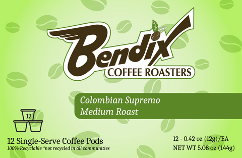 Colombian - Single-Serve Coffee Pods (wholesale)