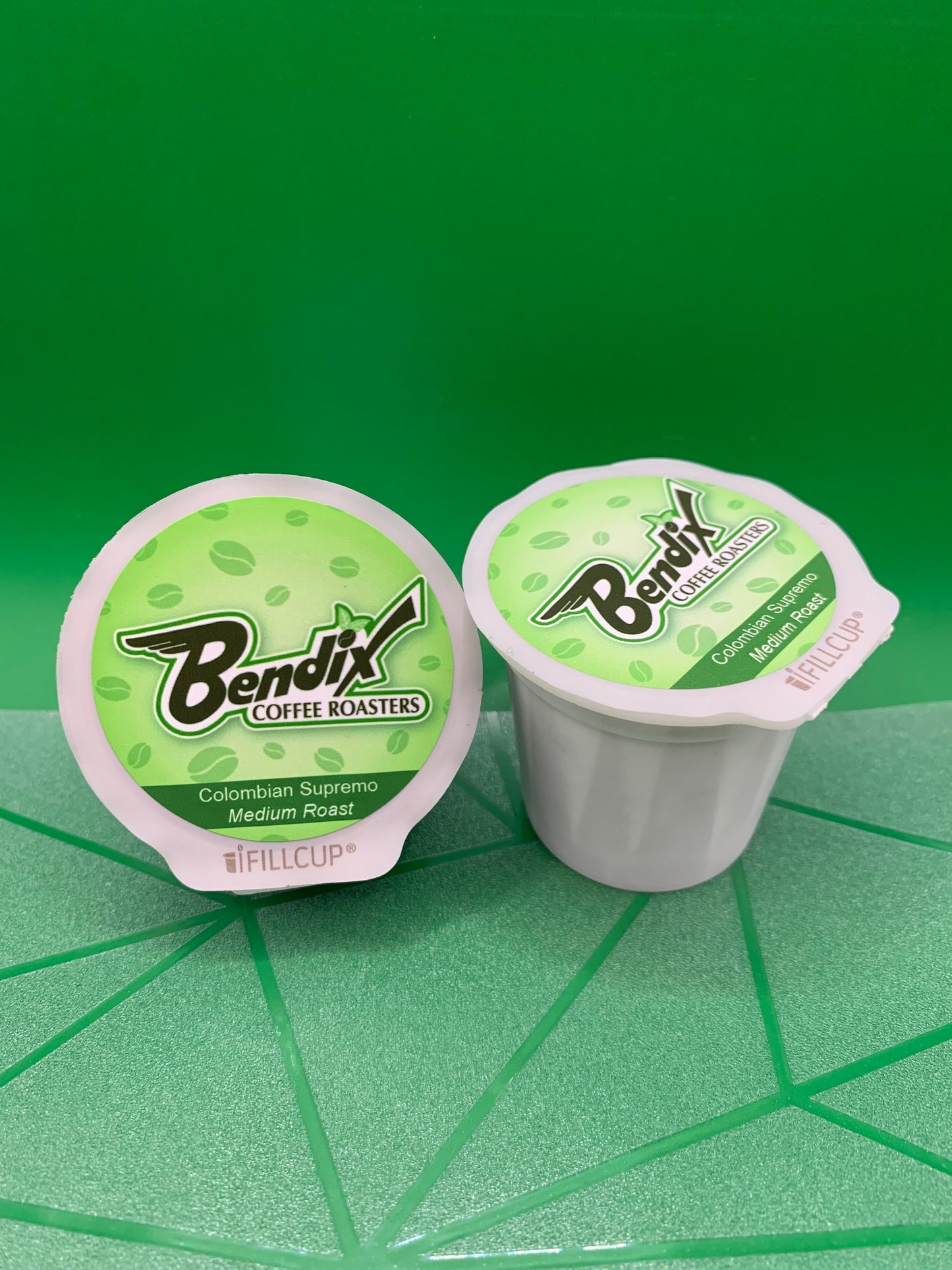 Colombian SingleServe Coffee Pods Bendix Coffee Roasters