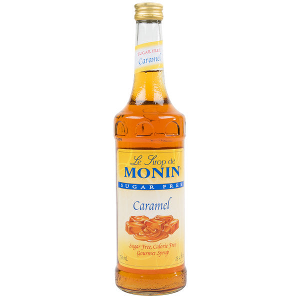 Sugar Free Caramel - Monin 750ml Syrup